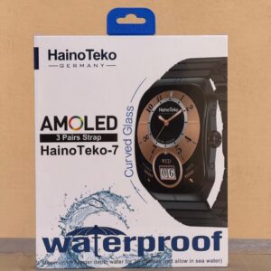 HainoTeko HK7 Curved AMOLED Display Waterproof Smartwatch