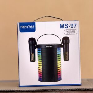 HainoTeko MS97 Wireless Speaker with Wireless Microphone