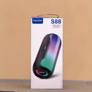 HainoTeko S88 Wireless Bluetooth Speaker With LED Light and Button Cotrol