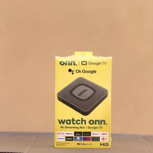 ONN Google TV 4K UHD Resolution Streaming box with Remote control
