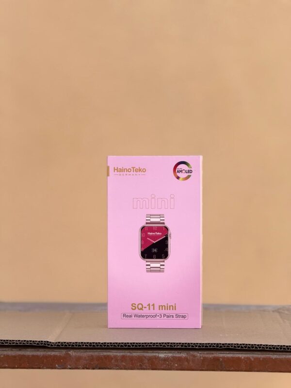 HainoTeko SQ11 Full Screen AMOLED Display Waterproof Mini Smart Watch
